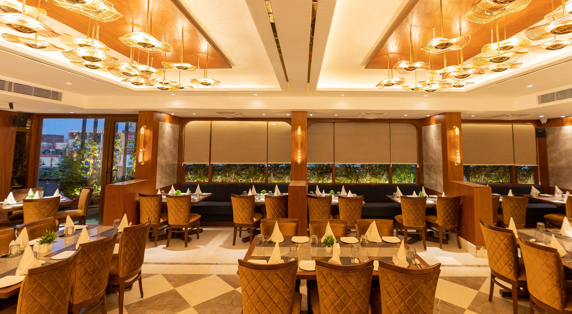 delicious food and fine dining experience