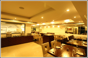 Ambrosia Restaurant at Hotel Surya Plaza