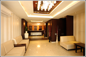 Lobby at Hotel Surya Prime