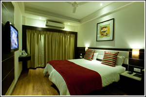 Suite Bedroom at Hotel Surya Royal