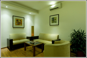 Suite Livingroom at Hotel Surya Royal